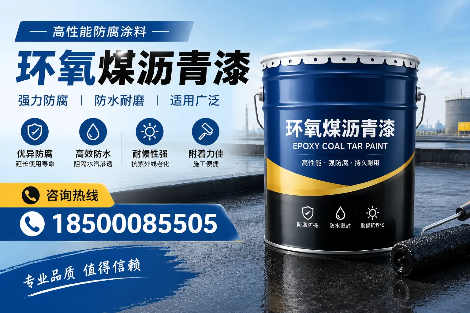 环氧煤沥青漆的主要成分与功能,广元用户深度了解